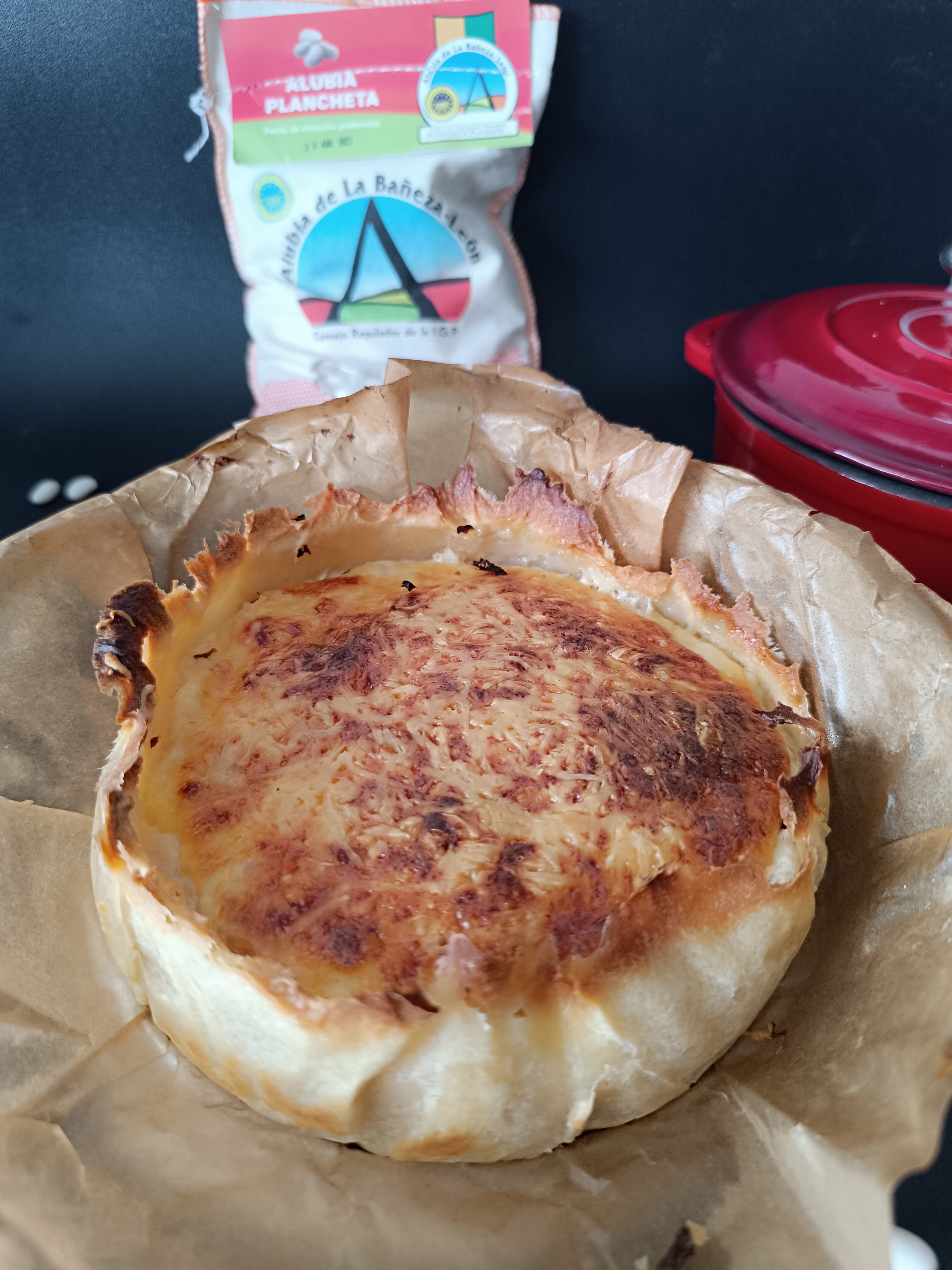 Quiche de alubia de la Bañeza-León