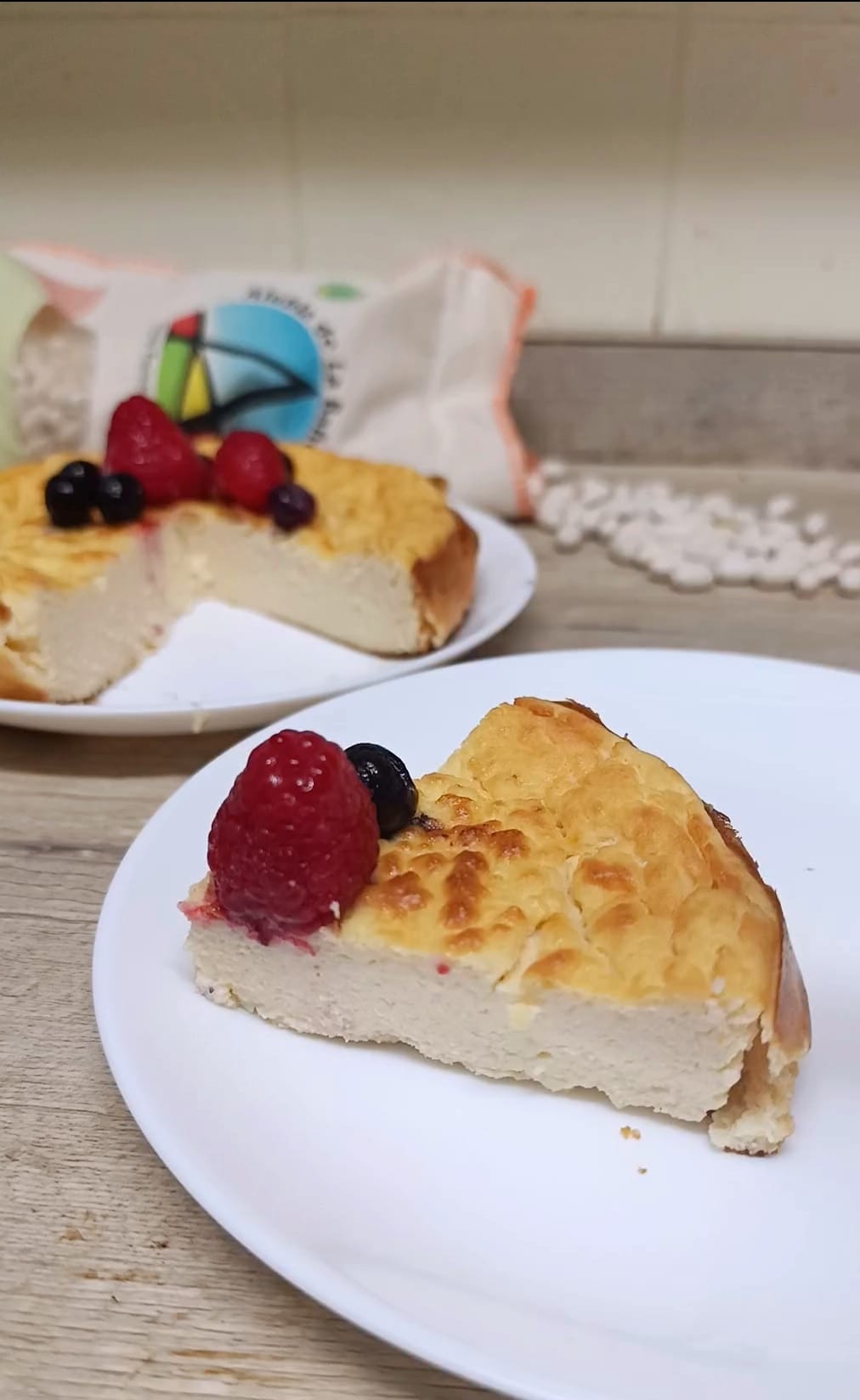 Tarta de queso de cafeteria 