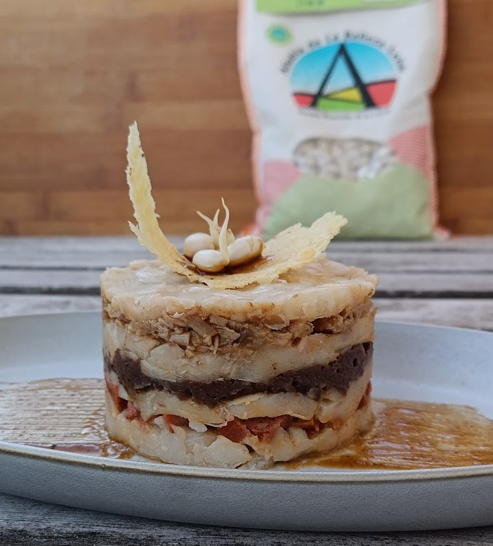 LASAÑA DE POTAJE DE ALUBIA