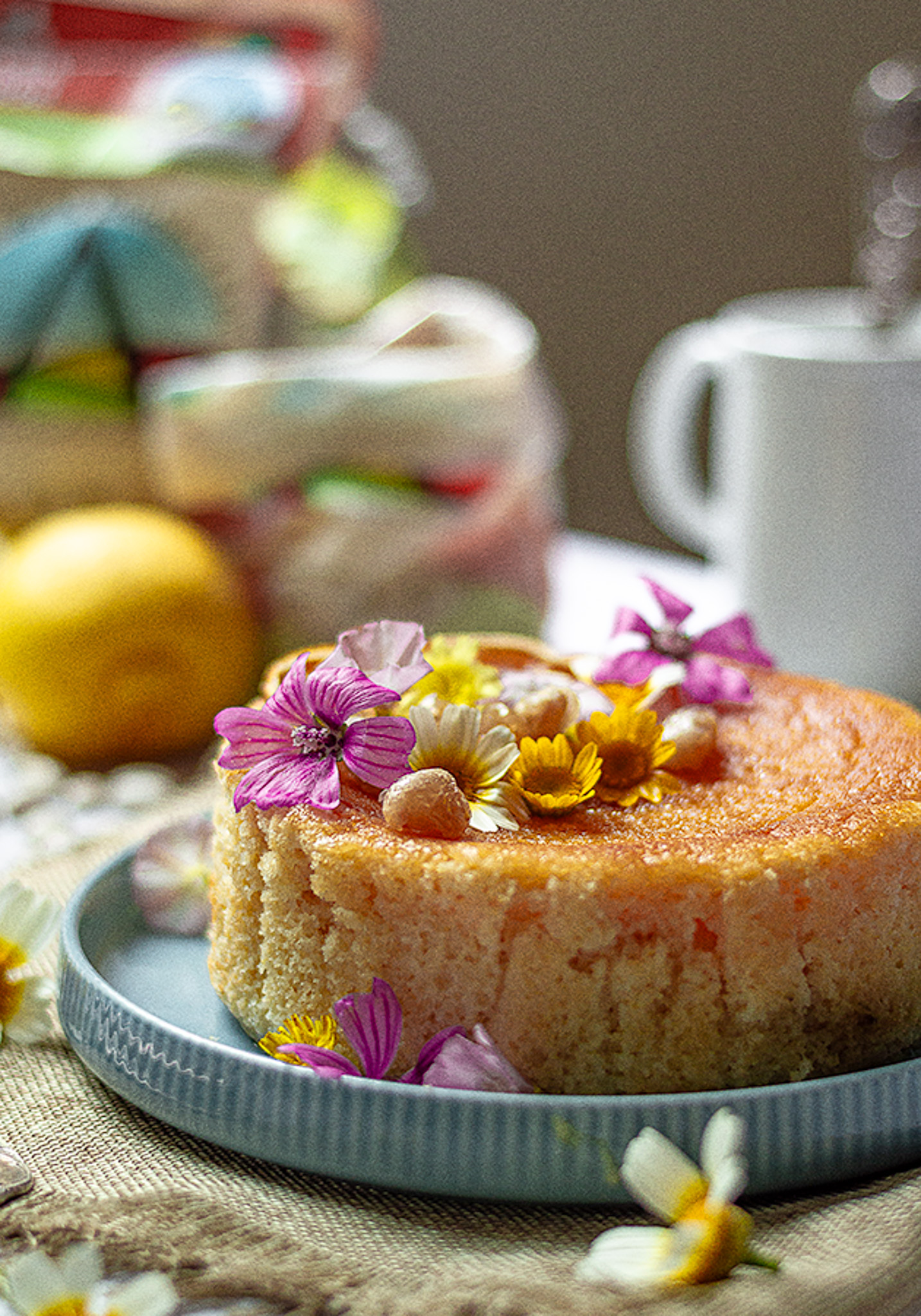 TARTA DE LIMÓN Y ALUBIA RIÑÓN
