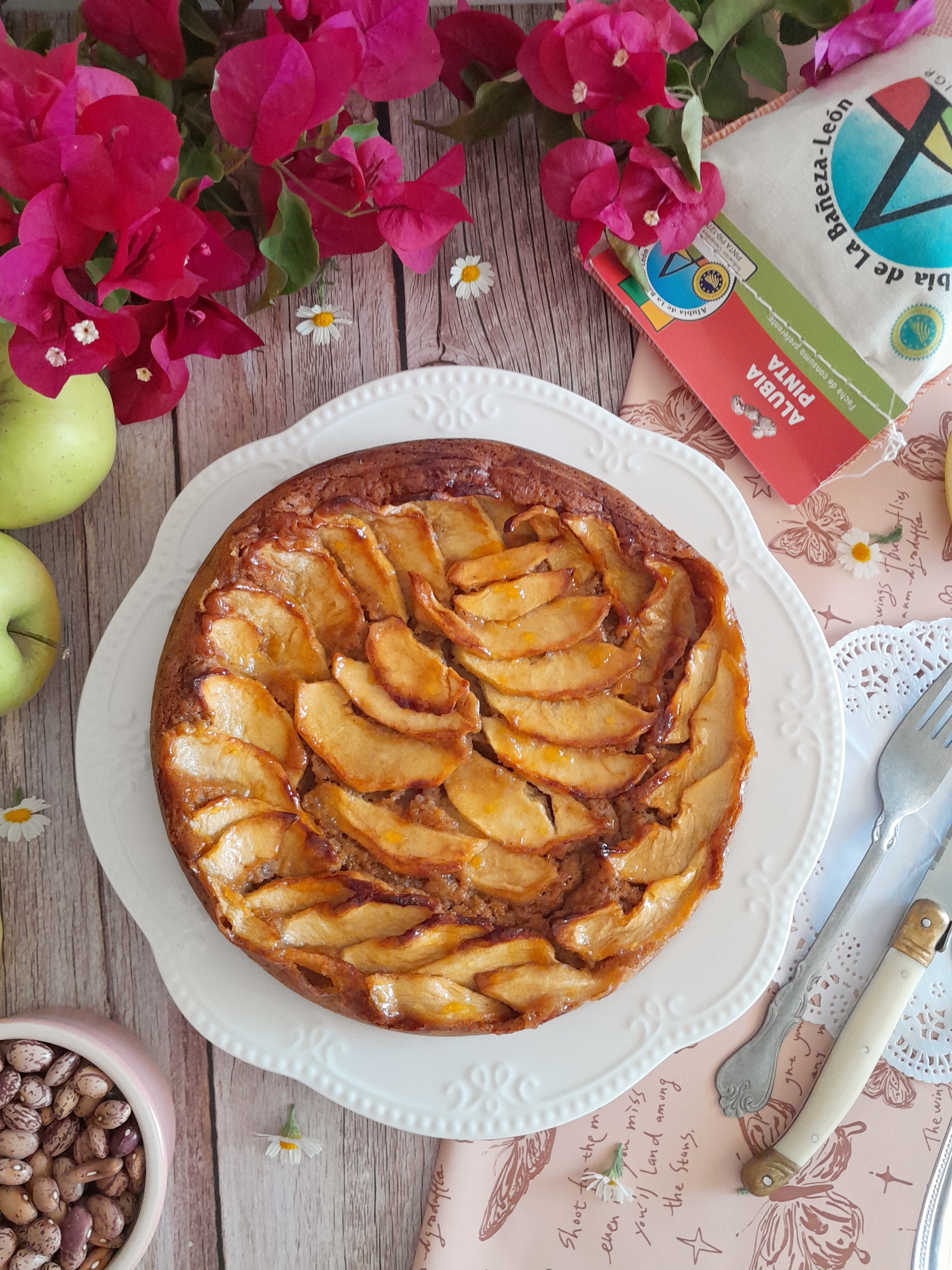 Tarta de Manzana y Alubias