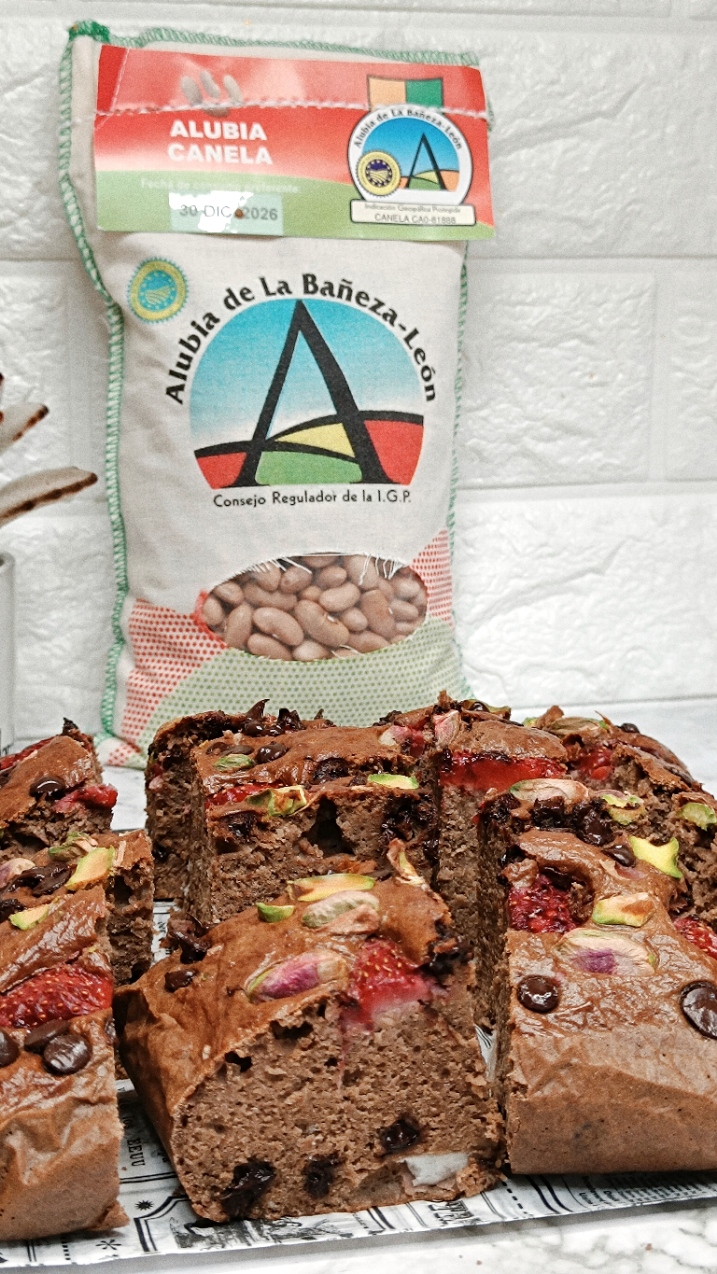 Brownie proteíco de Alubia Canela